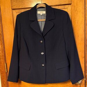Jones Studio Navy Blazer - Size 14W